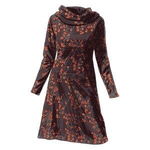 J. Peterman Company Soul-Altering Knit Dress 100% Cotton Sz M Seinfeld Classic